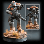 Warhammer 40,000 Space Marine as a Star Wars trooper inspiration