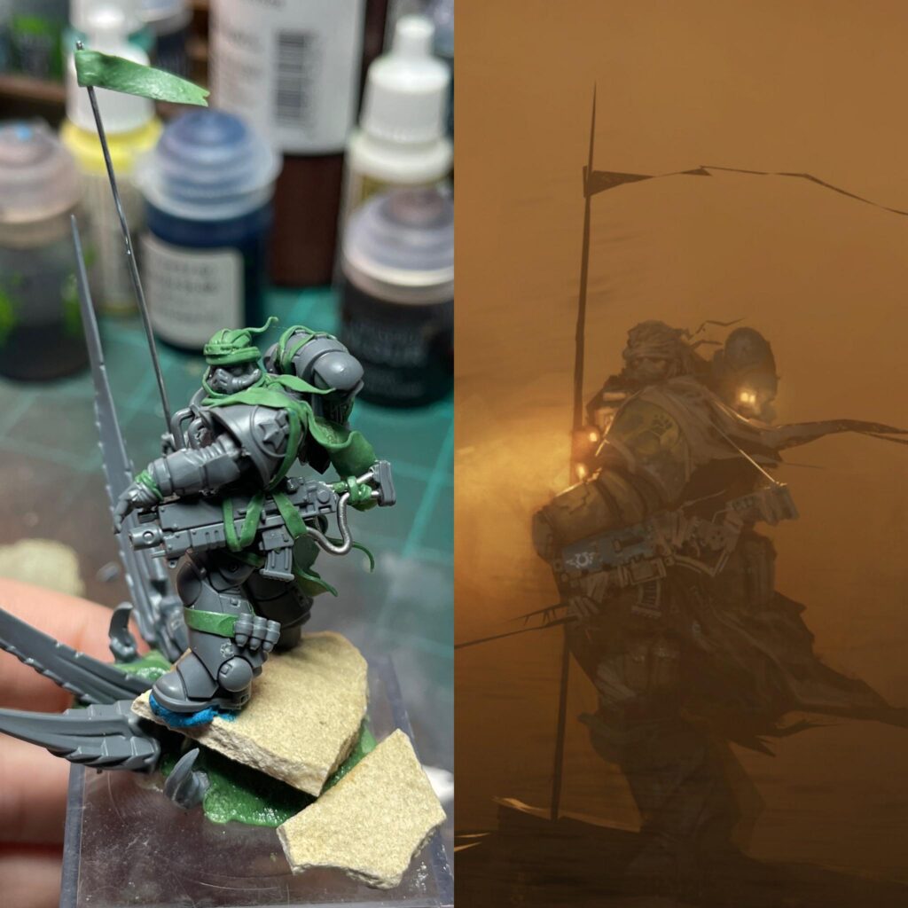 A Space Marine inspired by Dune